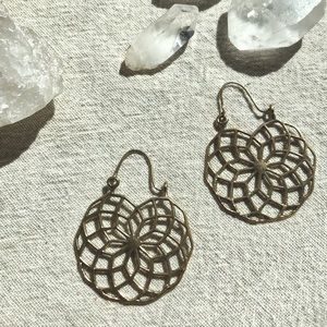 🍋 3/$25 🌿 Boho gold earrings 🌿